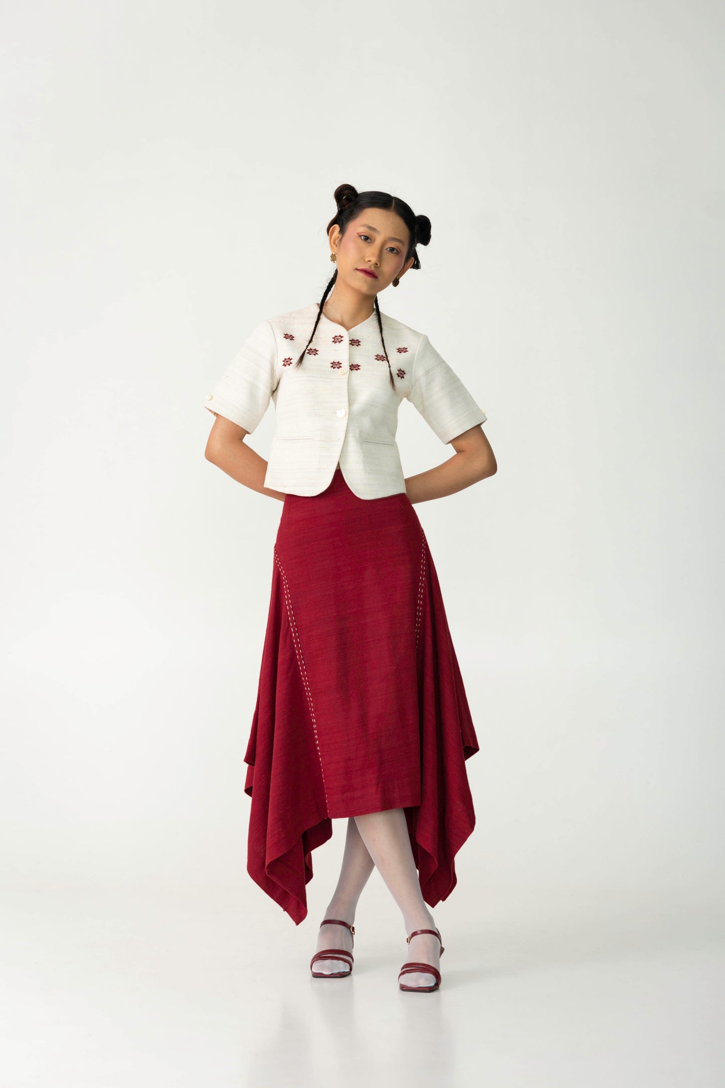 Godet Skirt