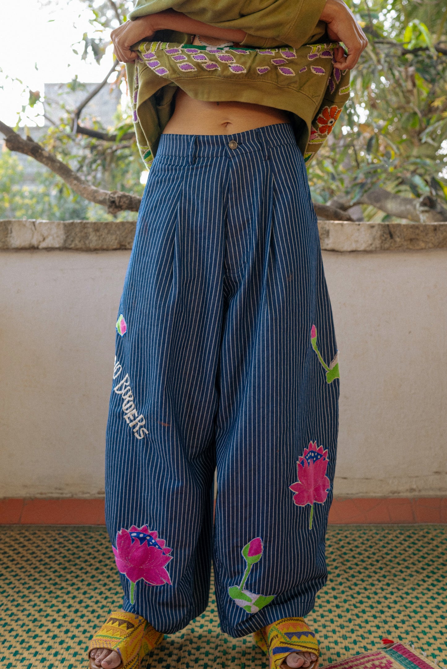 No Borders x Our Own Pace pants