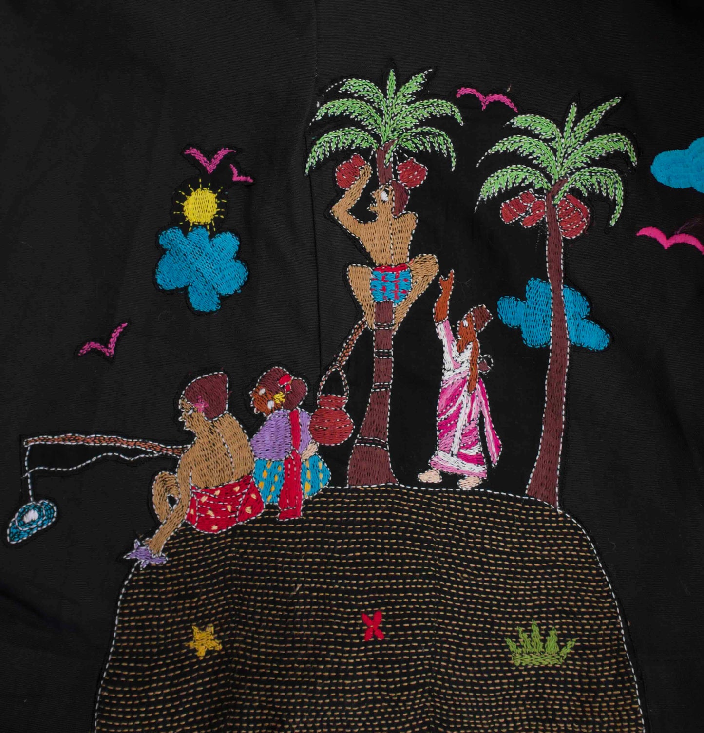 Kantha Boat Shorts