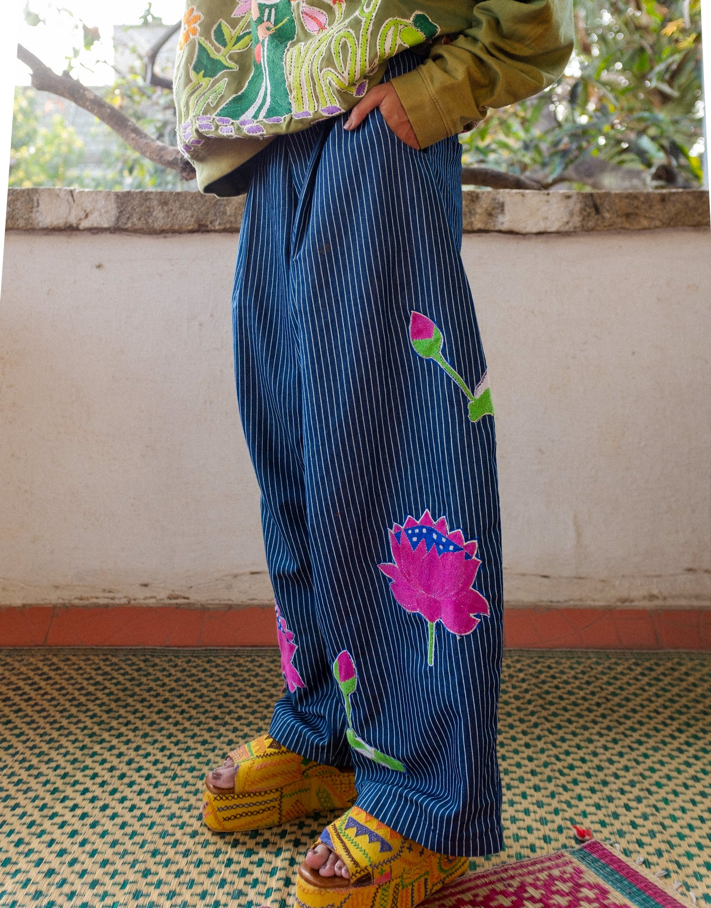 No Borders x Our Own Pace pants