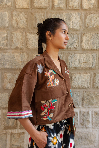 Kantha Nature Corduroy crop