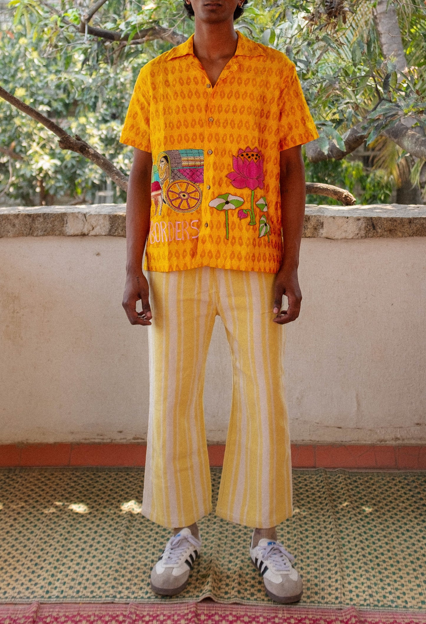 Ikat Kantha Love Story shirt