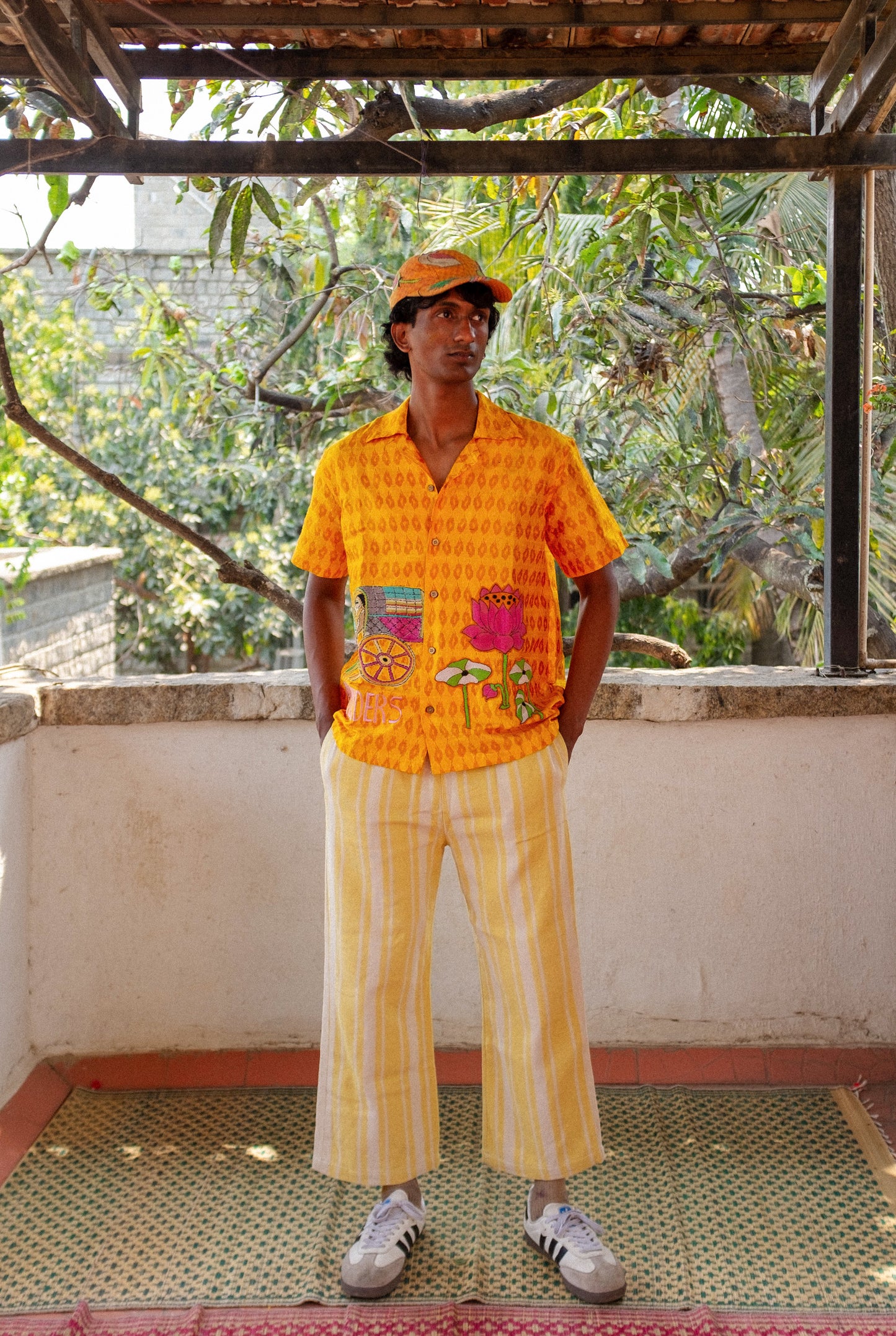 Ikat Kantha Love Story shirt
