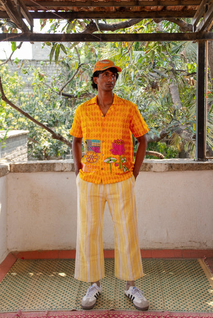 Ikat Kantha Love Story shirt