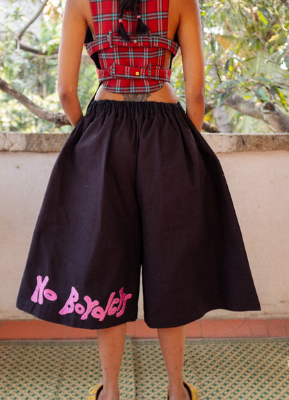 Kantha Boat jorts