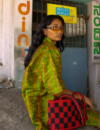 Ikat Multi-green Shirt