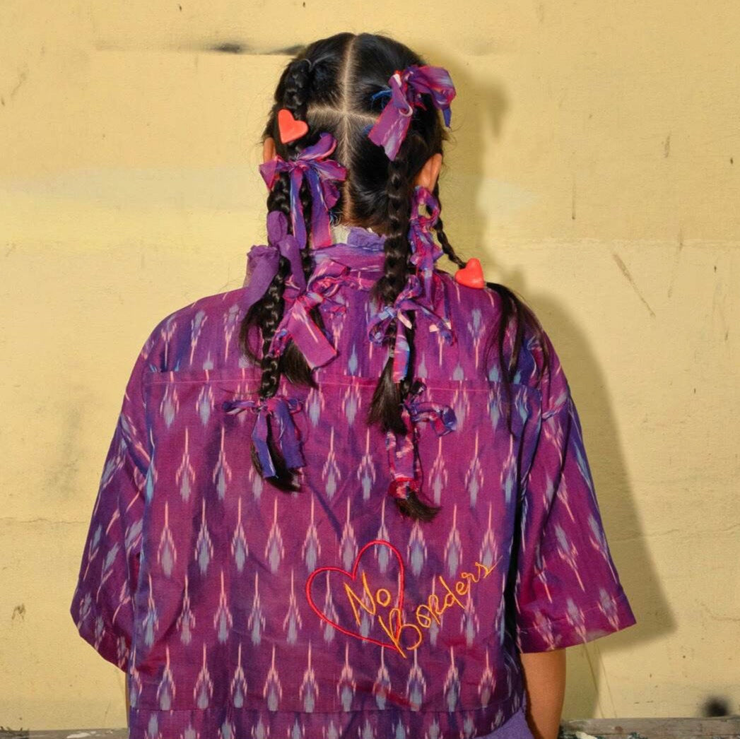 Let Love Grow Ikat Shirt & Pant Co-ord Set