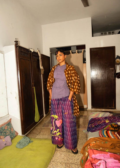Let love grow Ikat Pants