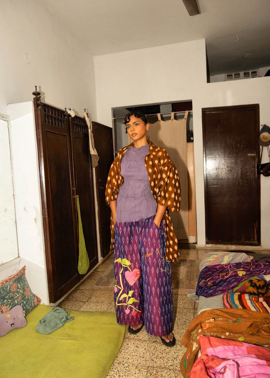 Let love grow Ikat Pants