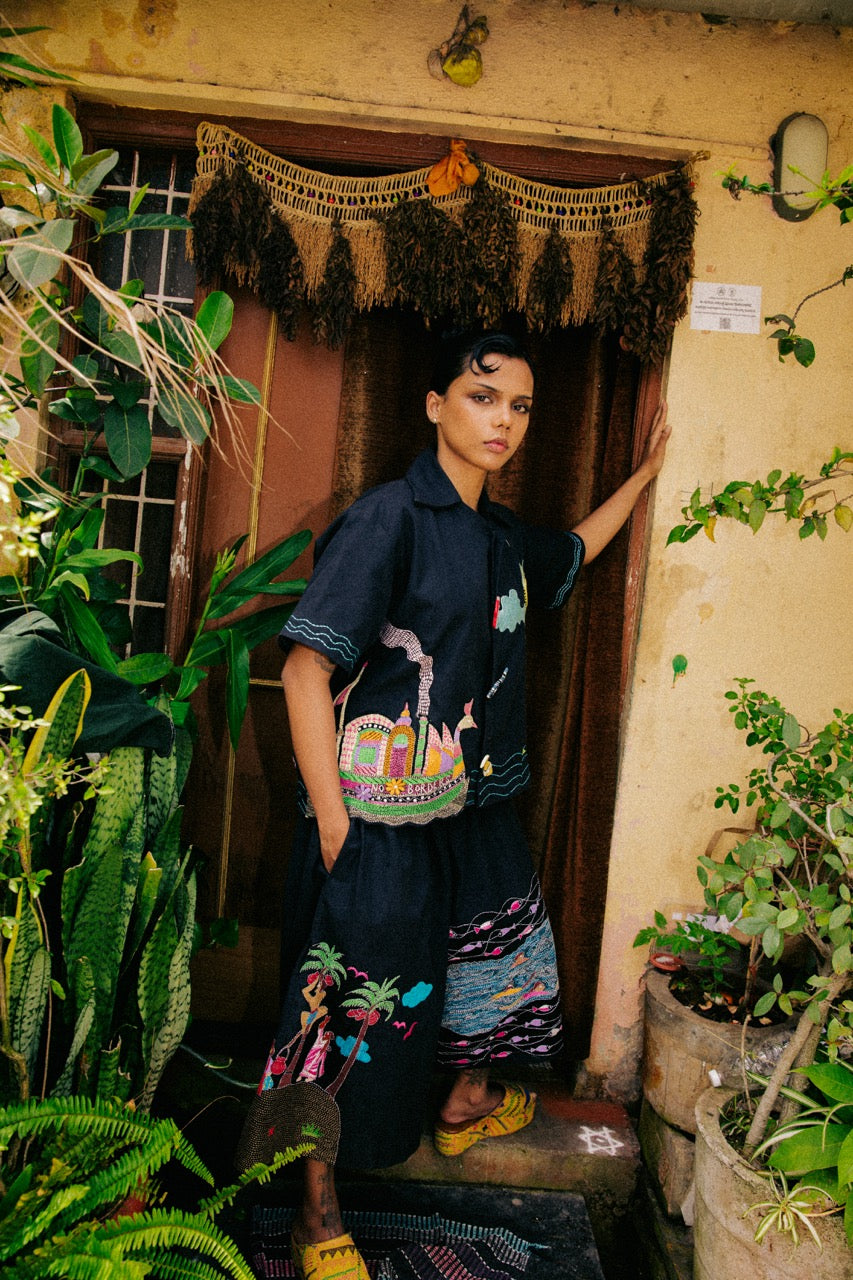 Kantha Boat Shirt