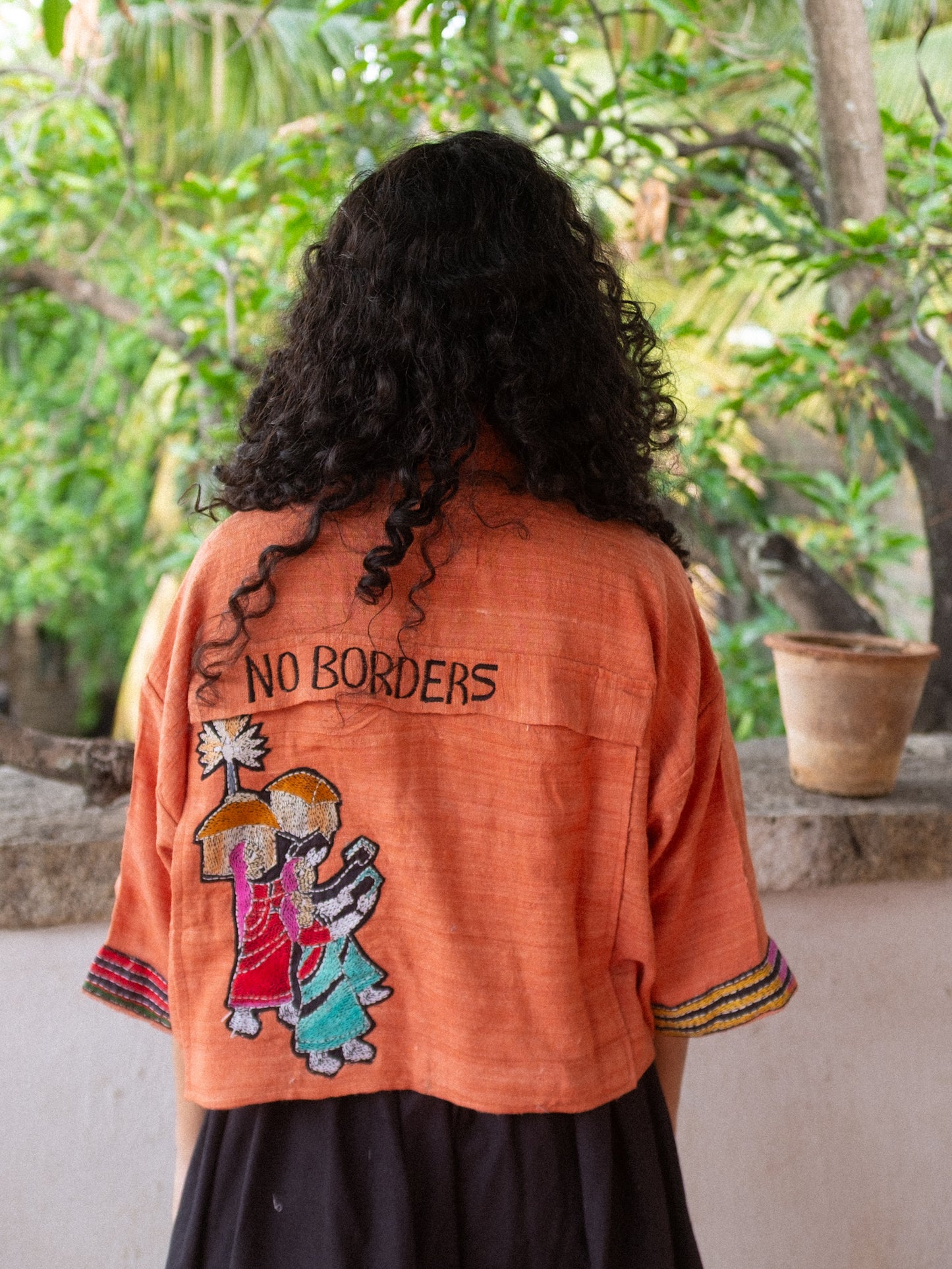 Village crops jacket  (orange)