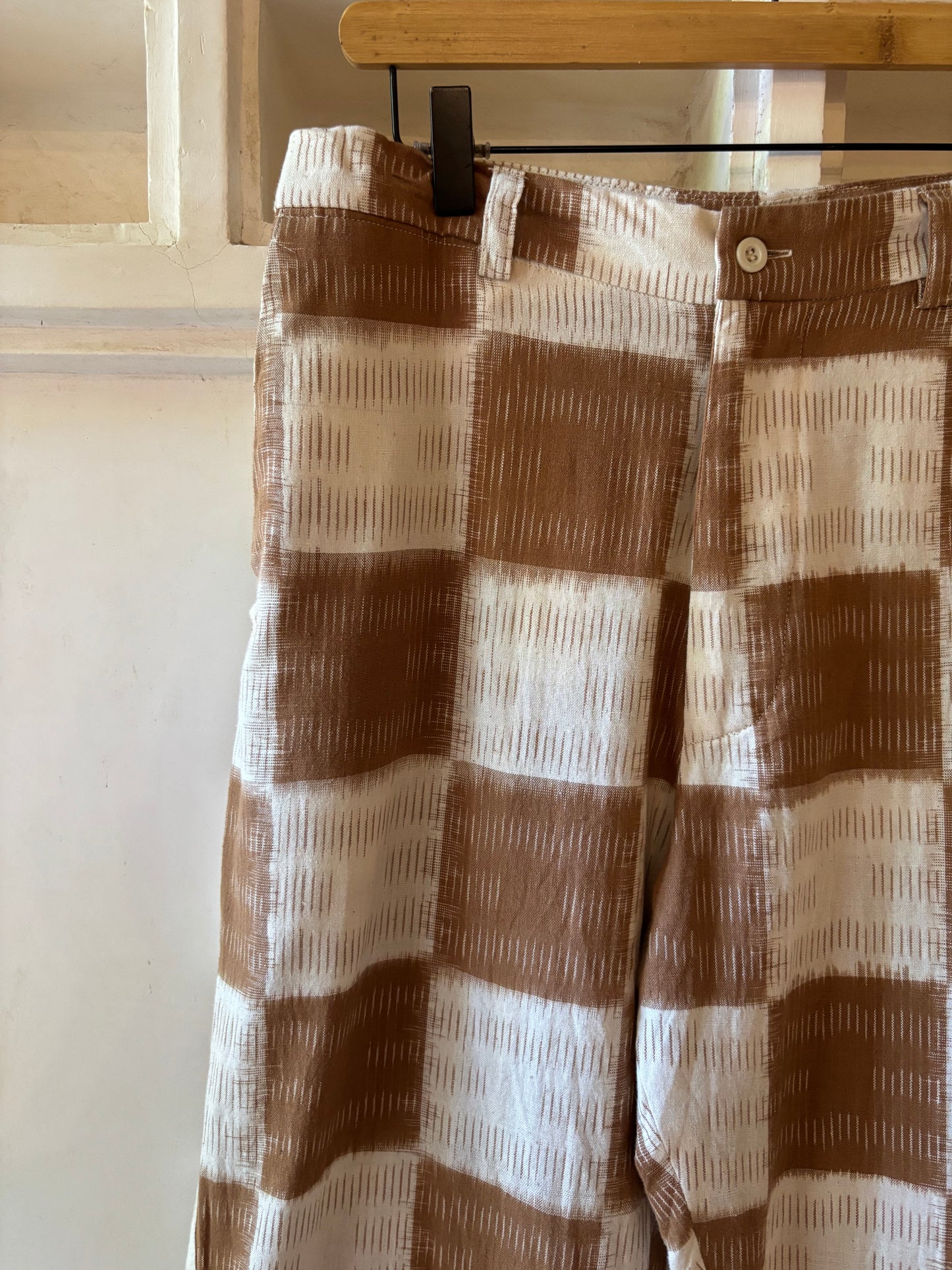 Brown Check trouser