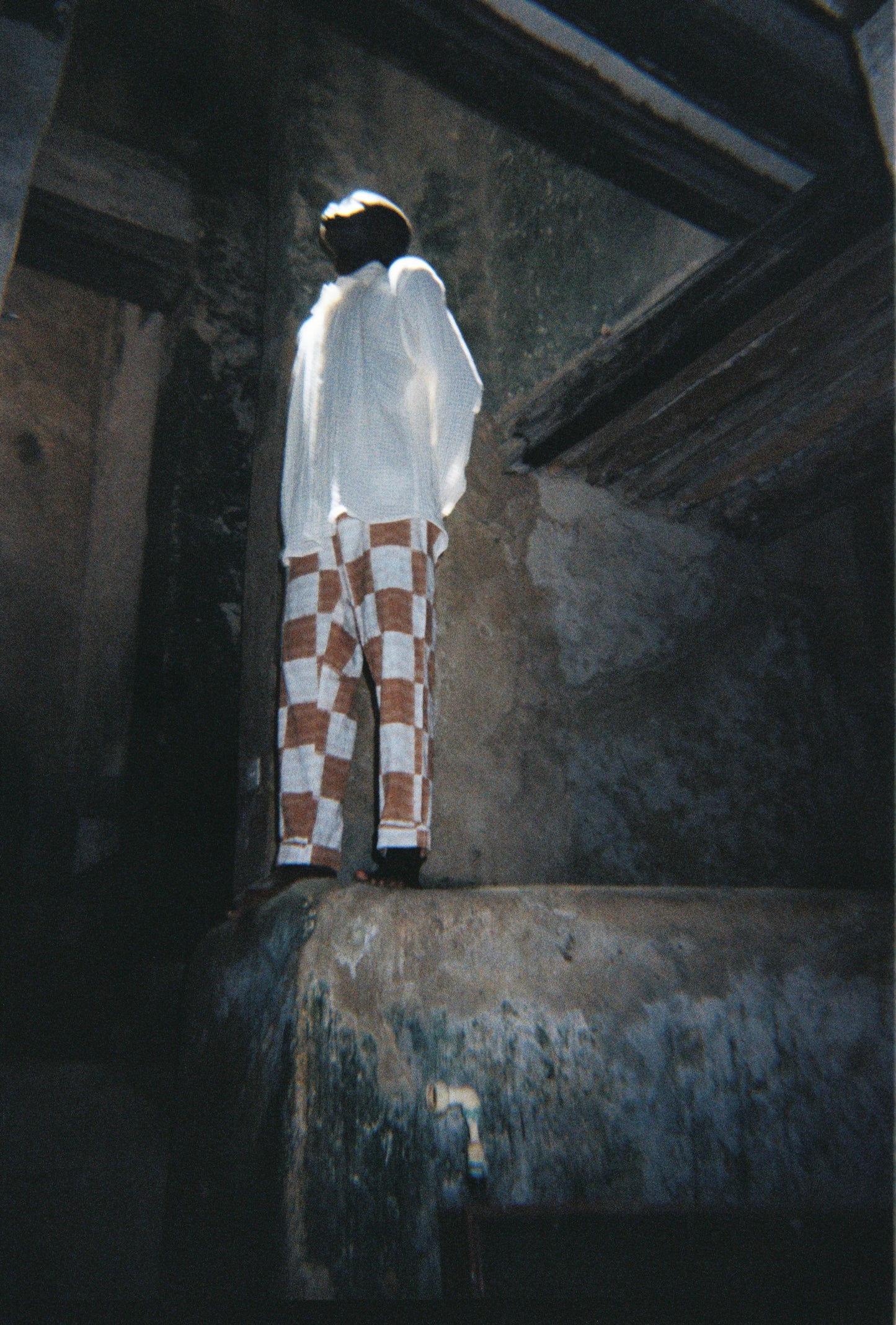 Brown Check trouser