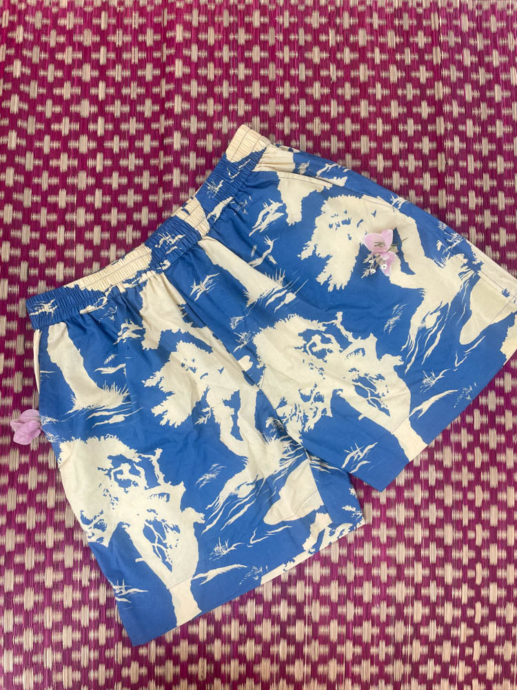 Rainforest Shorts (Blue)