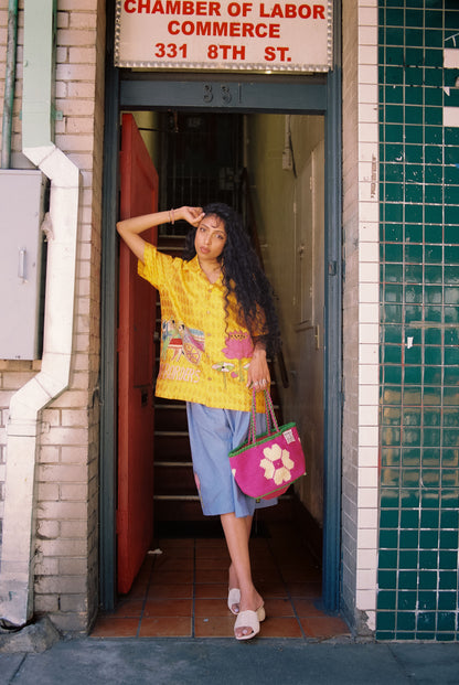Ikat Kantha Love Story shirt