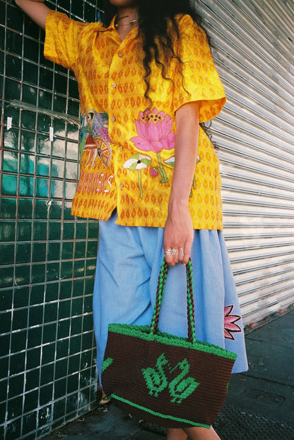 Ikat Kantha Love Story shirt