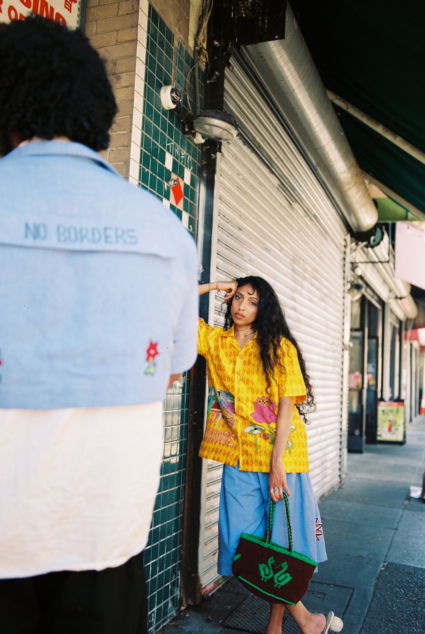 Ikat Kantha Love Story shirt