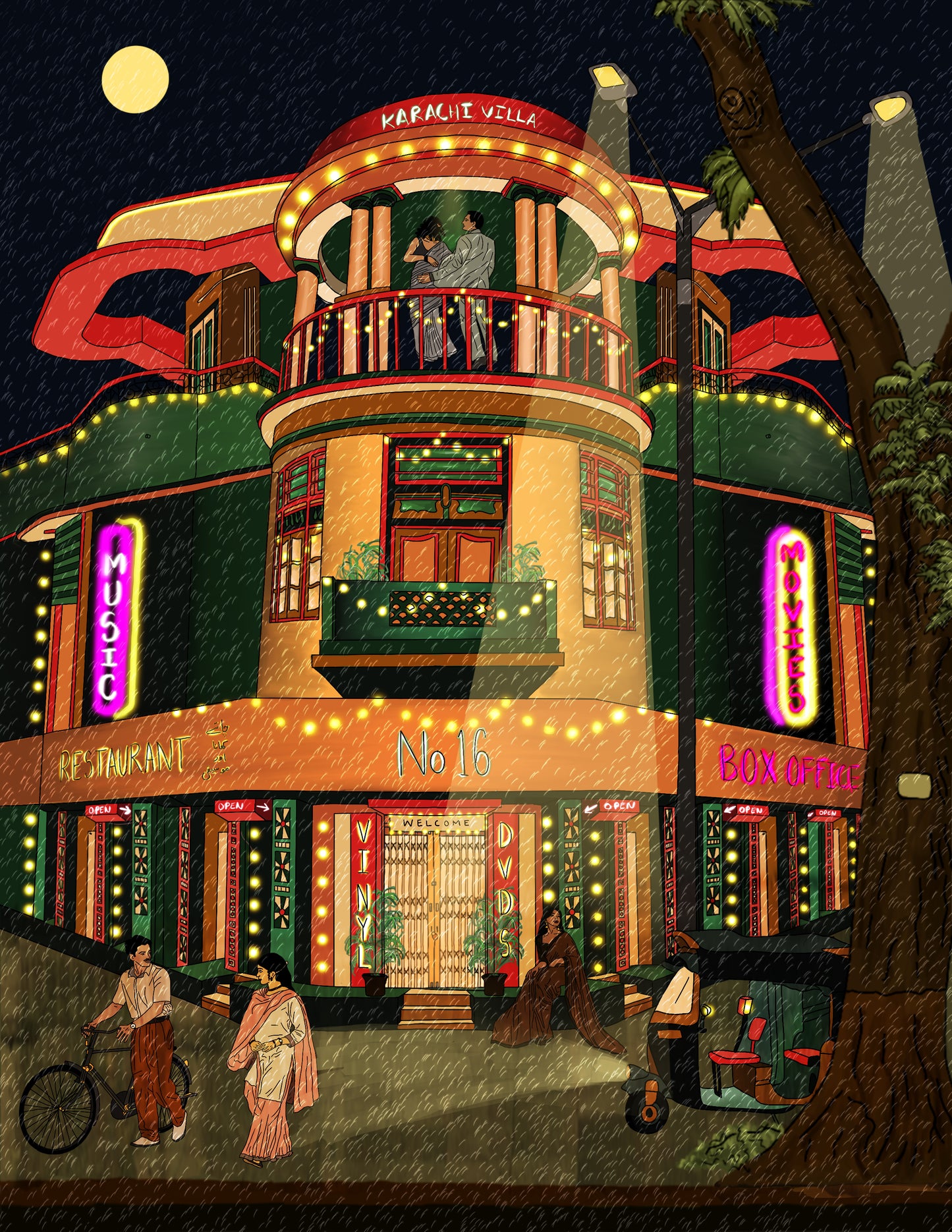A jazz evening in art deco karachi