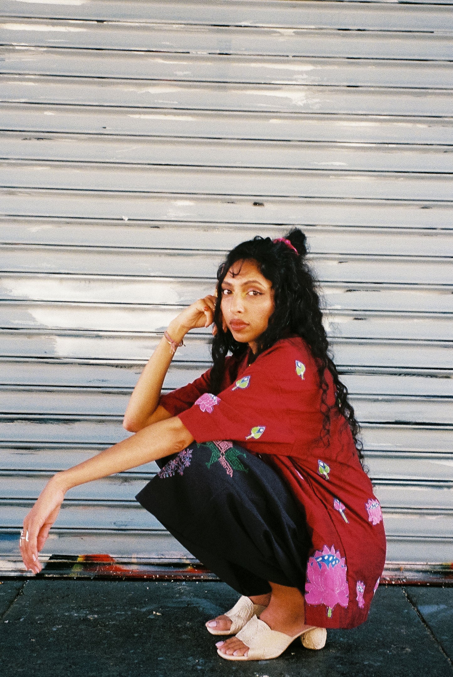 Kantha Lotus Shirt