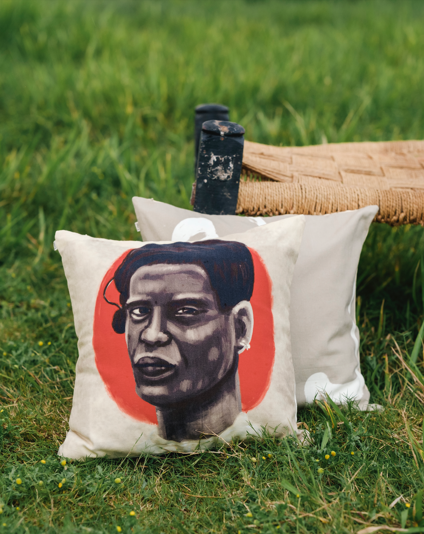 Raja, Rani and Theyam cushion (Set of 3)