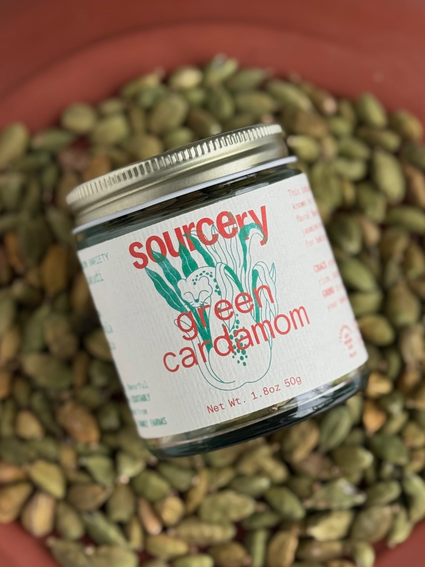 Whole Green Cardamom