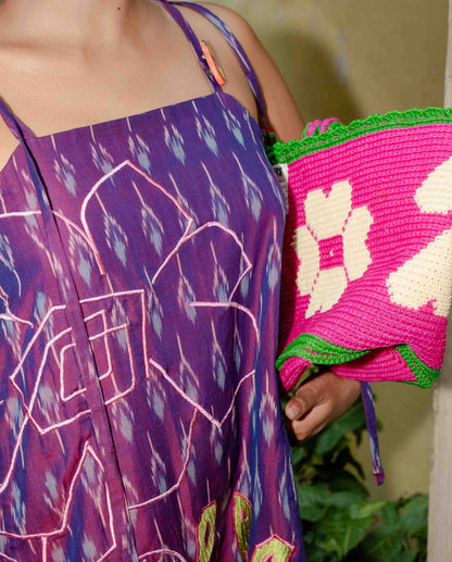 Let love grow Ikat Dress