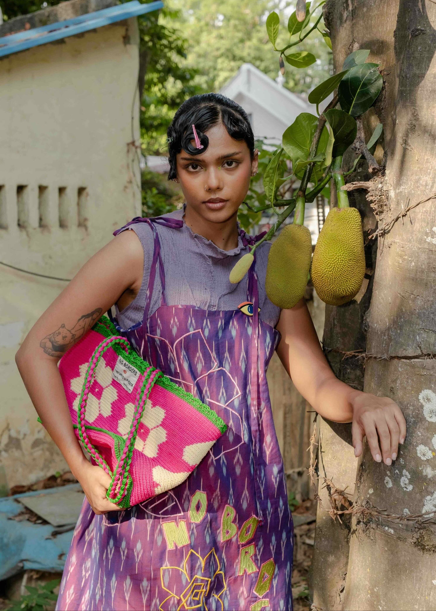 Let love grow Ikat Dress