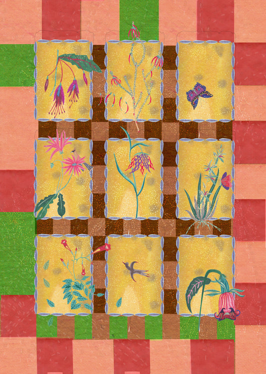 Salt Water (Quilt series), 2021