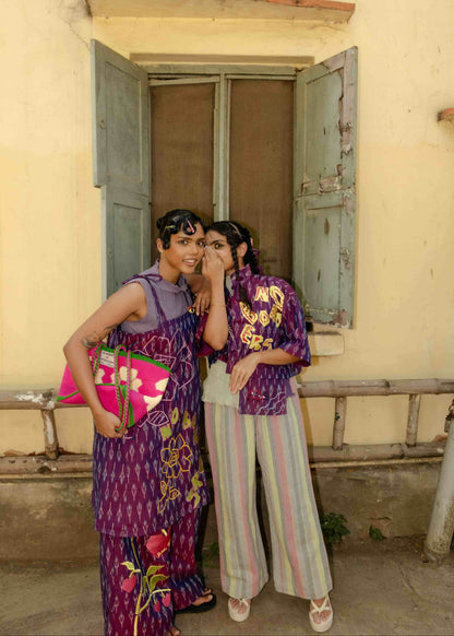 Let love grow Ikat Dress