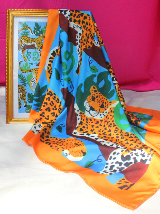 Leopard Scarf