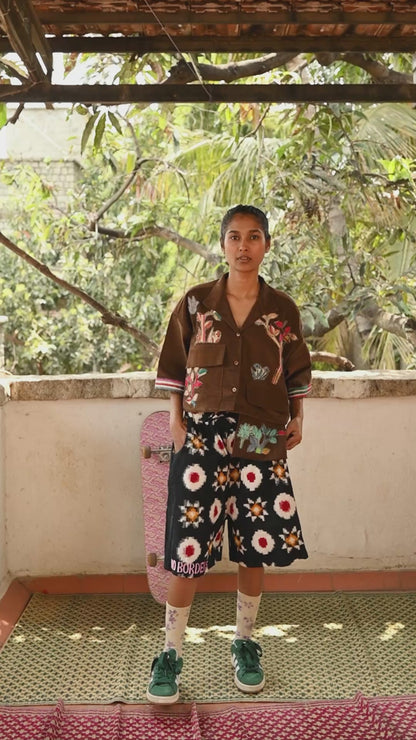 Kantha Nature Corduroy crop