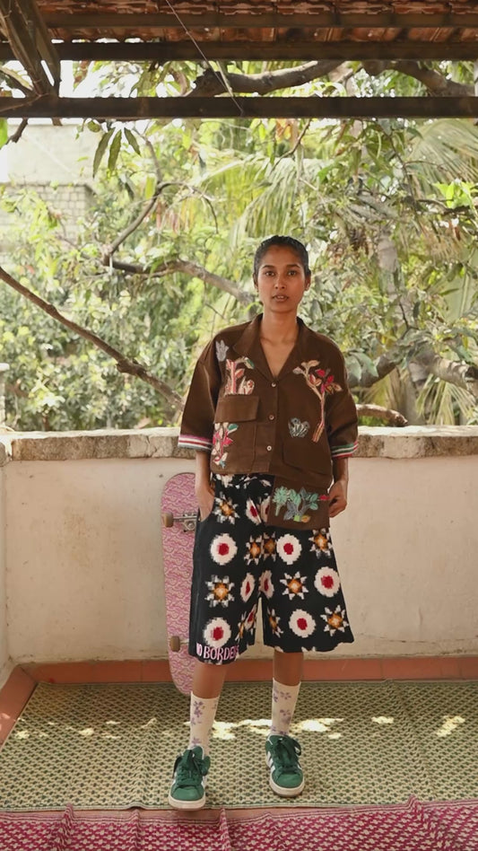 Kantha Nature Corduroy crop