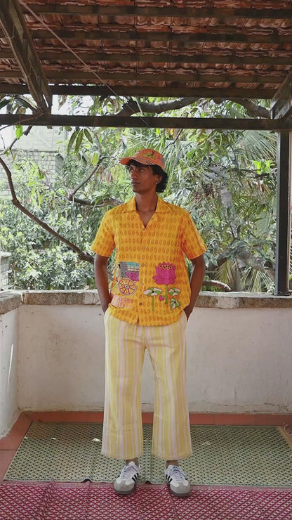 Ikat Kantha Love Story shirt