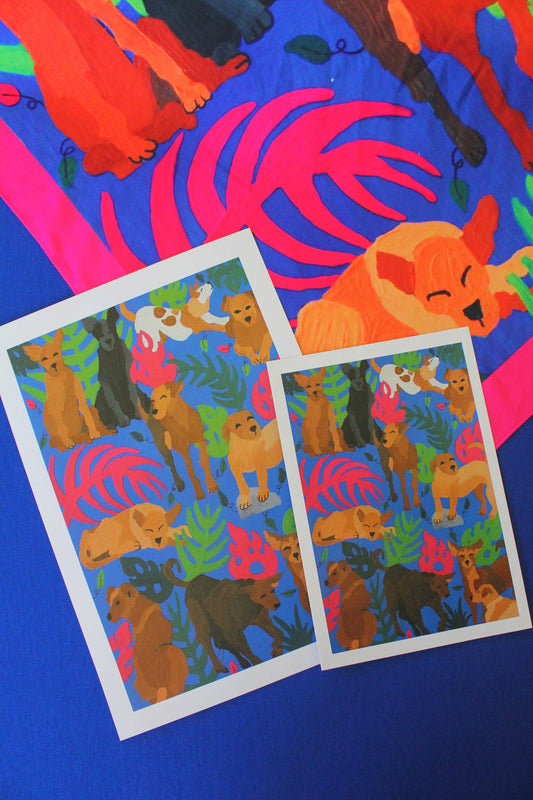 Street Dog Print