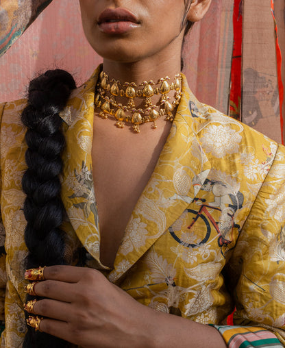 SURAKSHA | सुरक्षा NECKLETS / ARMLETS (IN GOLD)