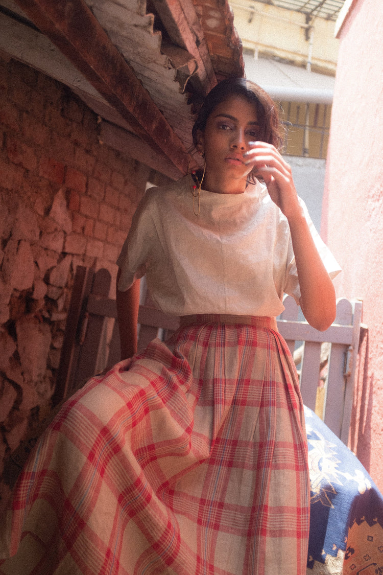 Vintage - Calvin Klein - Plaid Skirt