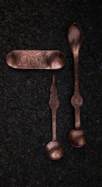 TRADITIONAL SPOON FOR SOUP AND TIBETAN MEDICINE