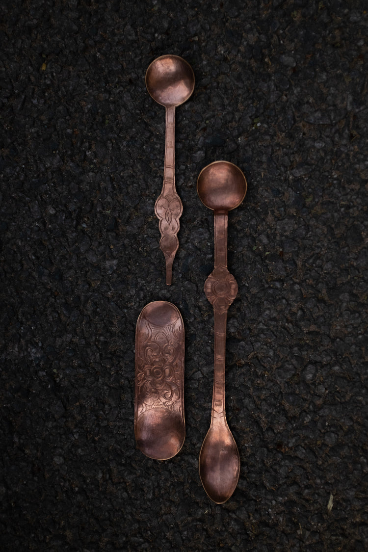 TRADITIONAL SPOON FOR SOUP AND TIBETAN MEDICINE