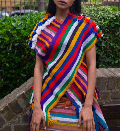 CROSS FRINGED TOP