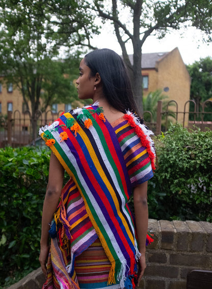 CROSS FRINGED TOP