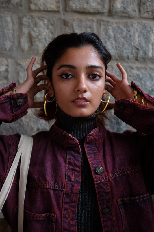 Vintage Burgundy Jacket