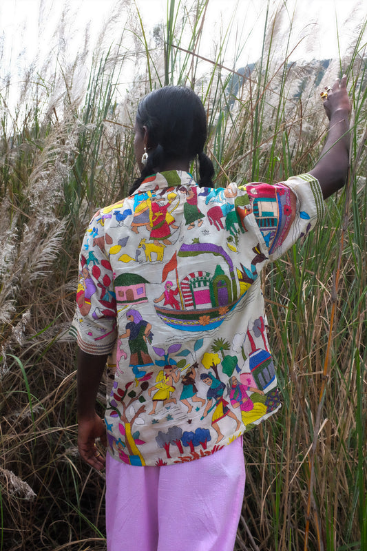 Village Kantha Shirt
