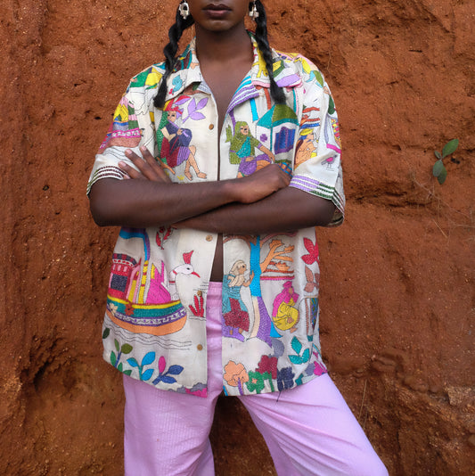 Village Kantha Shirt