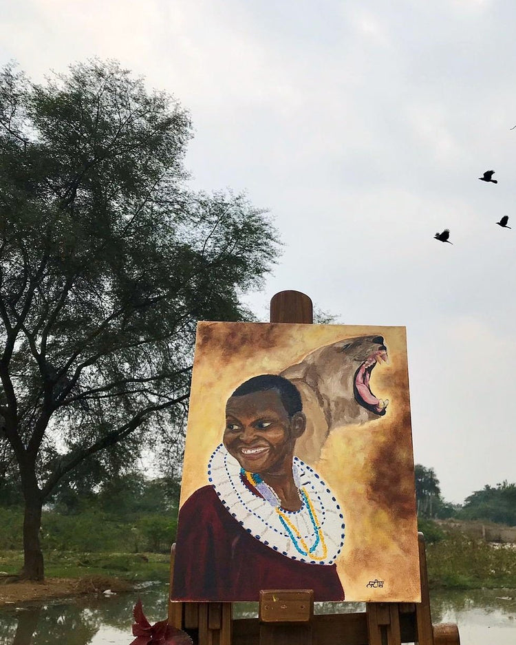 Masai Lioness - Nadisha Sidhu