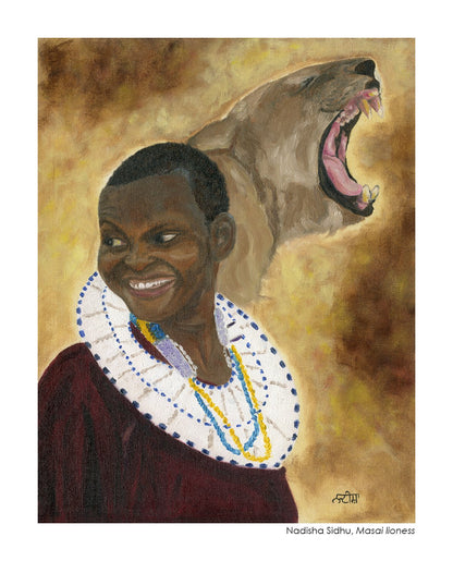 Masai Lioness - Nadisha Sidhu