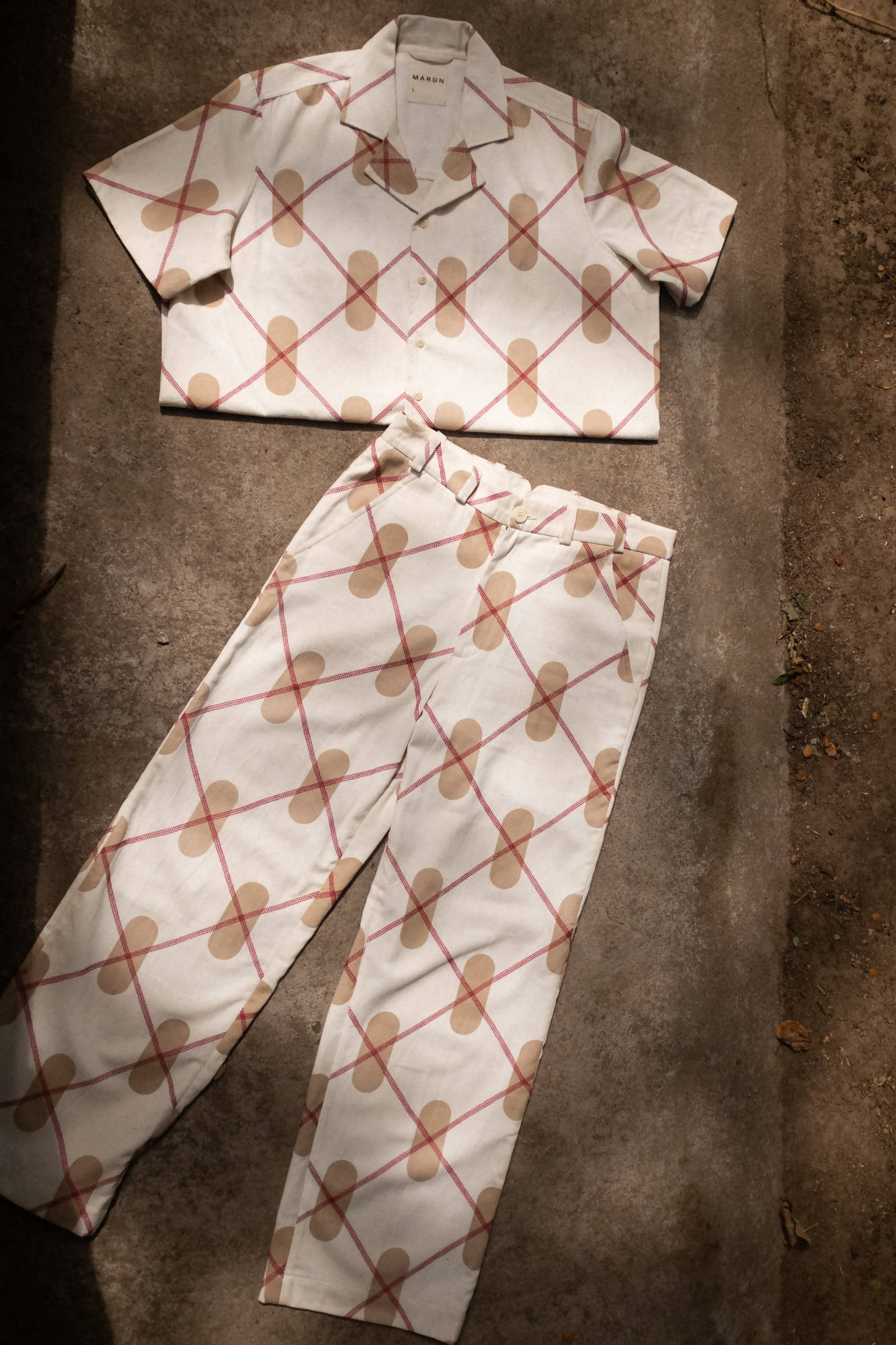 HUMANITY ARGYLE TROUSERS